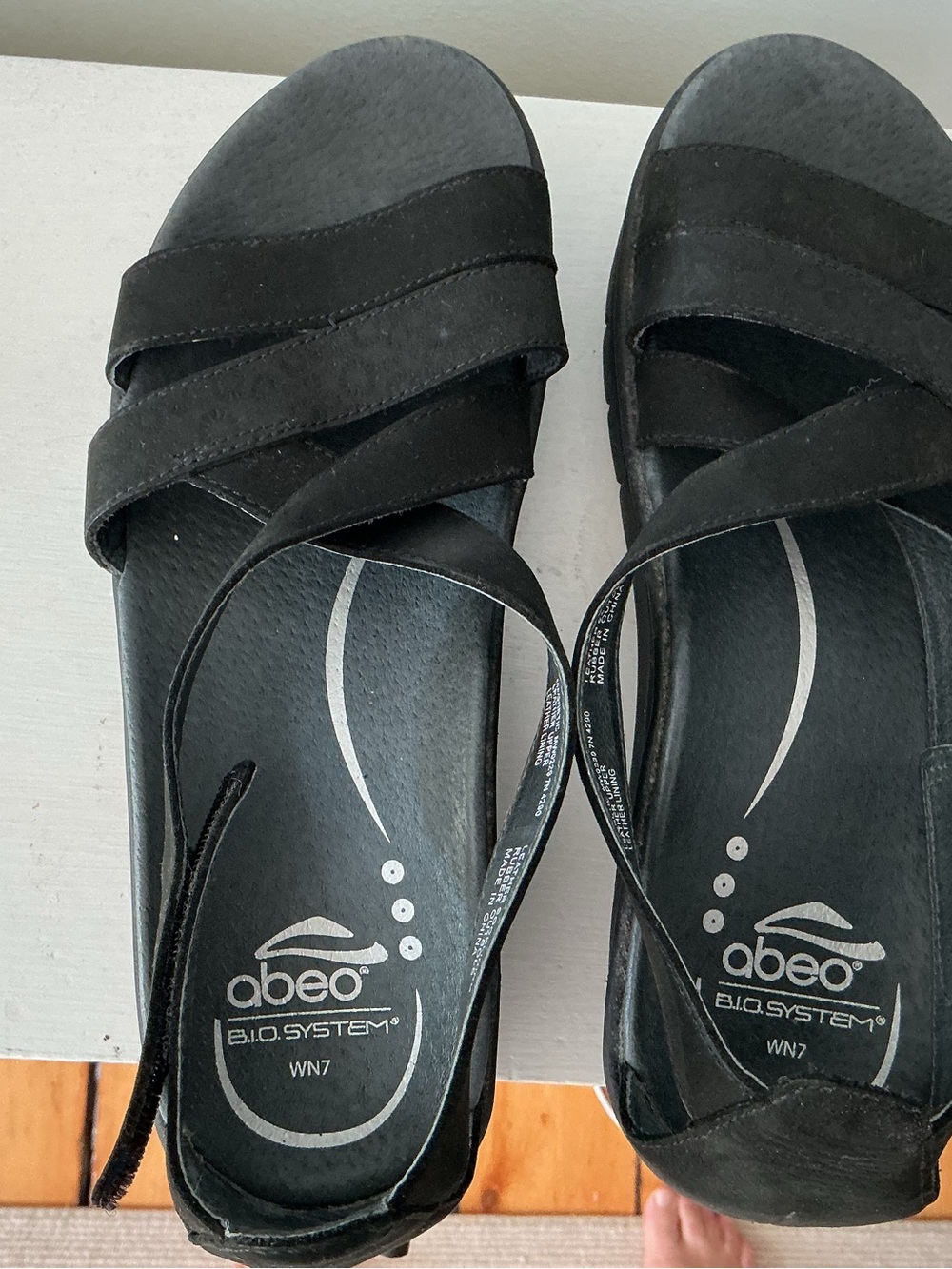 Abeo leather comfort sandals